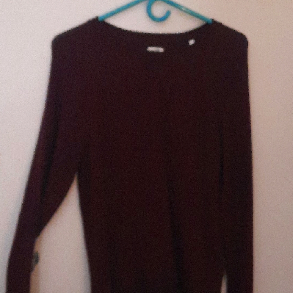 Me to We Maroon-is long sleeve shirt